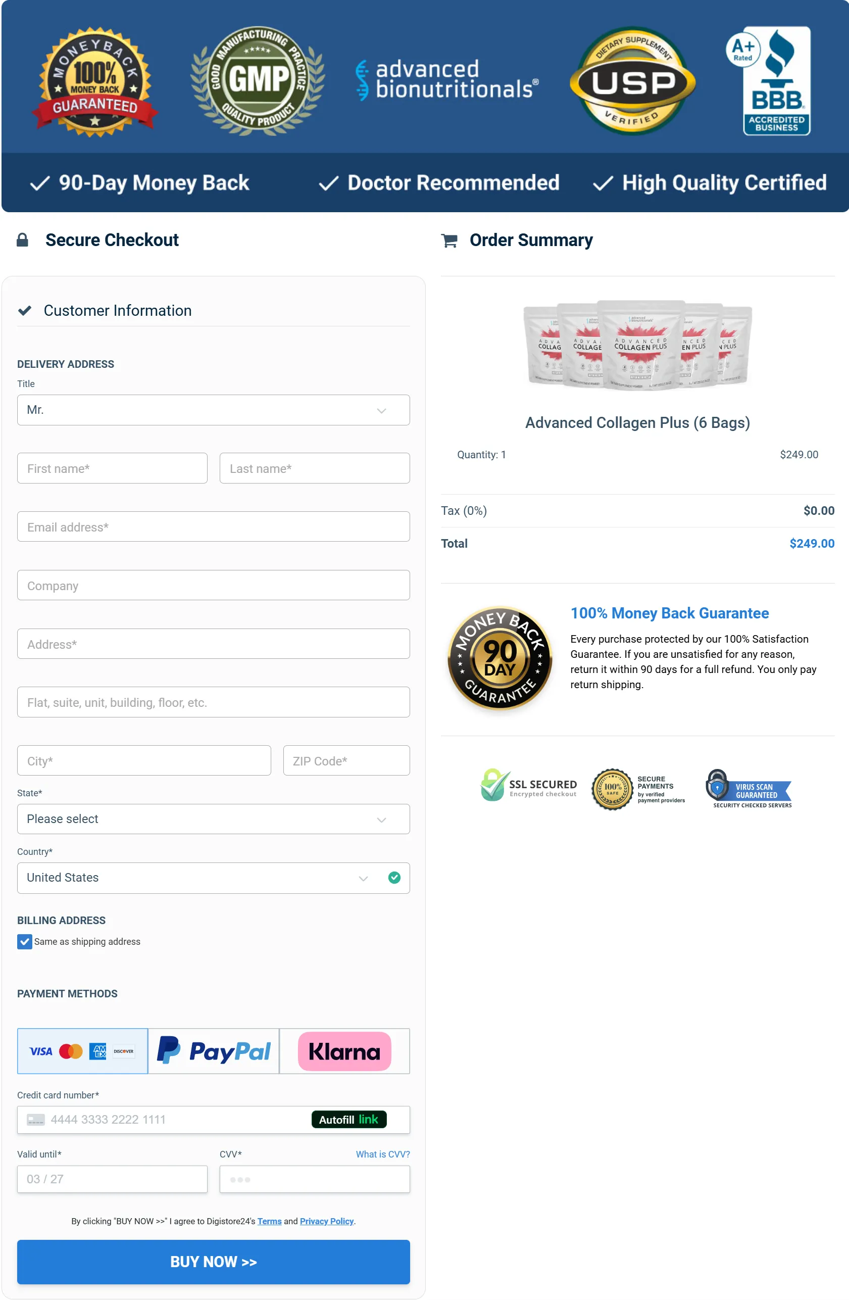 Advanced Collagen Plus